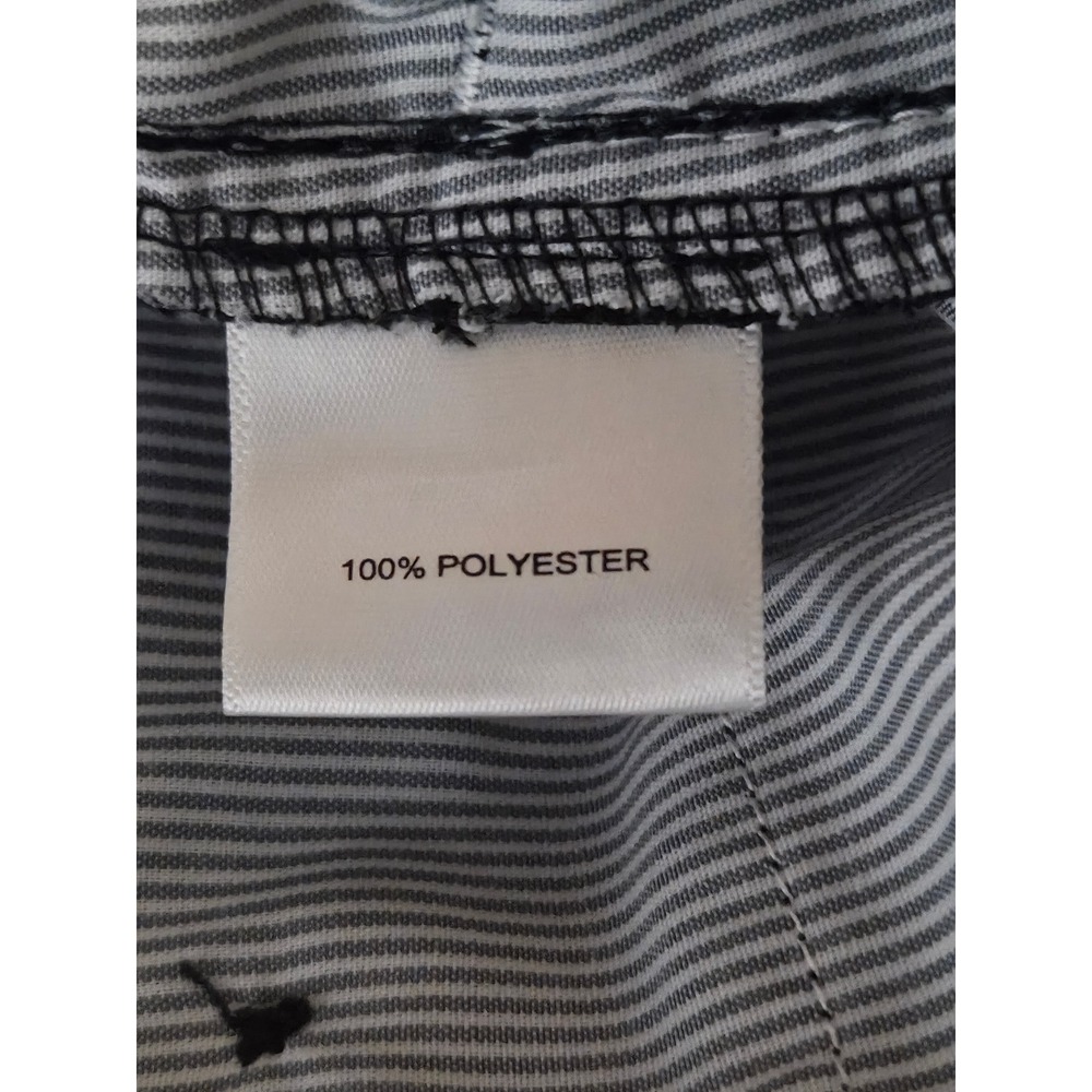 Men's size 40 pants Peter Millar Crown Sport Black Flat front Polyester - Picture 4 of 9